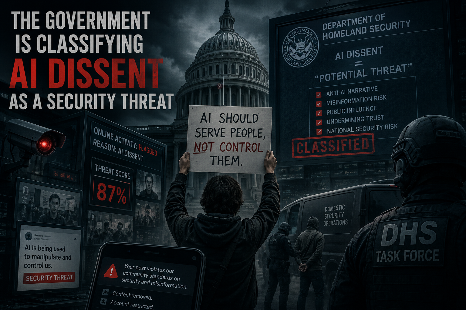The Government Is Classifying AI Dissent as a Security Threat