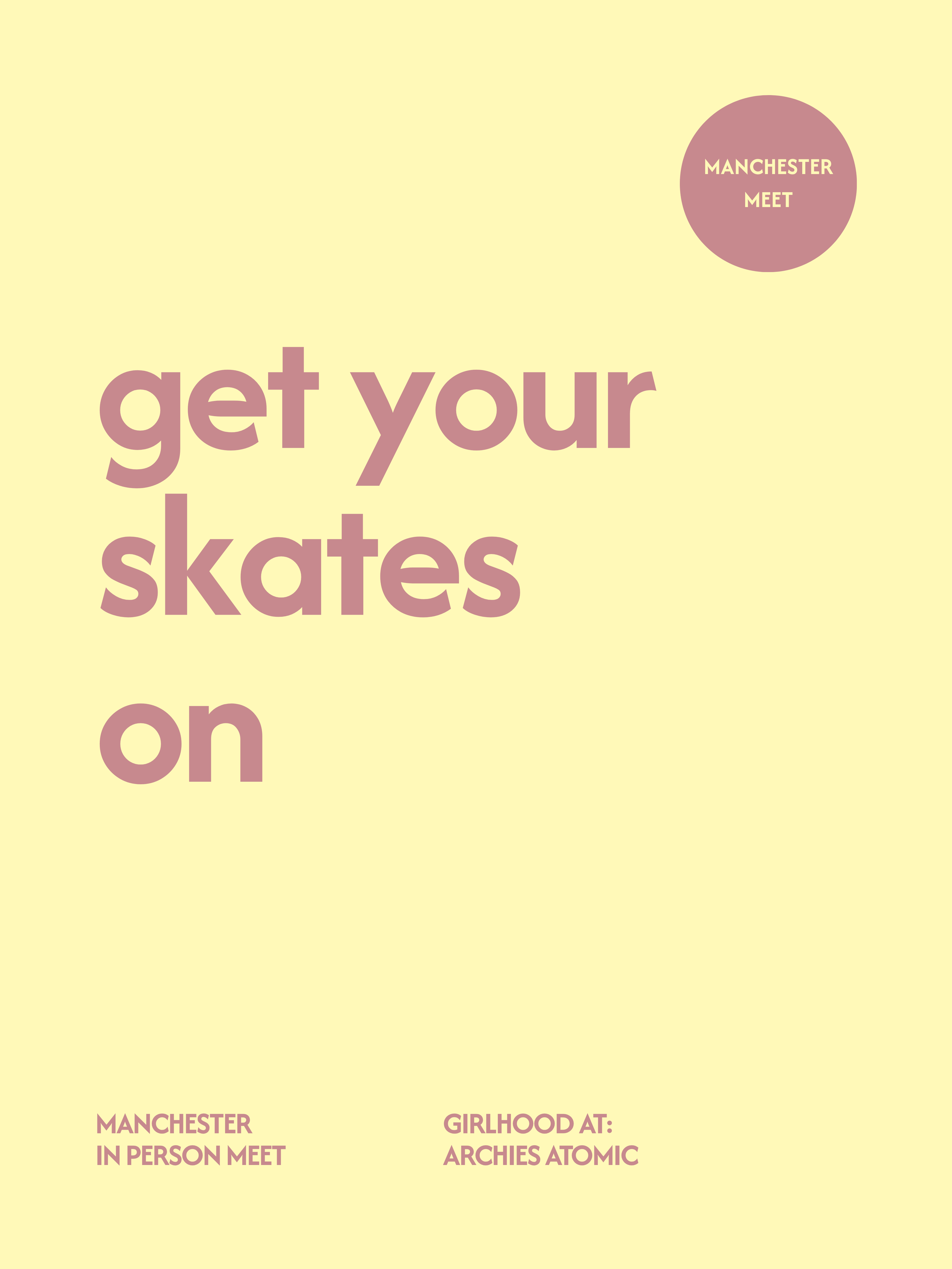 Get Your Skates On! 🛼 Girlhood - Archies Atomic