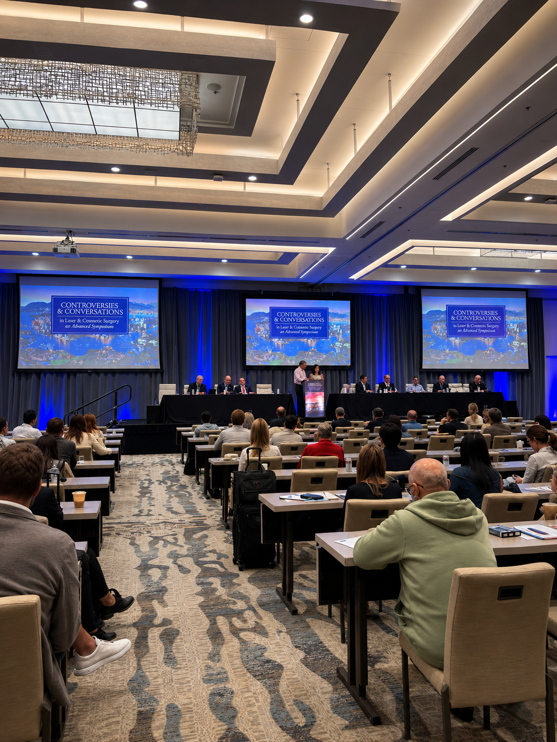 Conference session at the 2026 Controversies & Conversations in Laser and Cosmetic Surgery symposium in Vancouver.