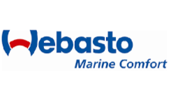 Webasto logo with the tagline Marine Comfort