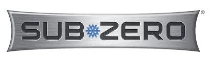 Sub Zero logo on a metallic background