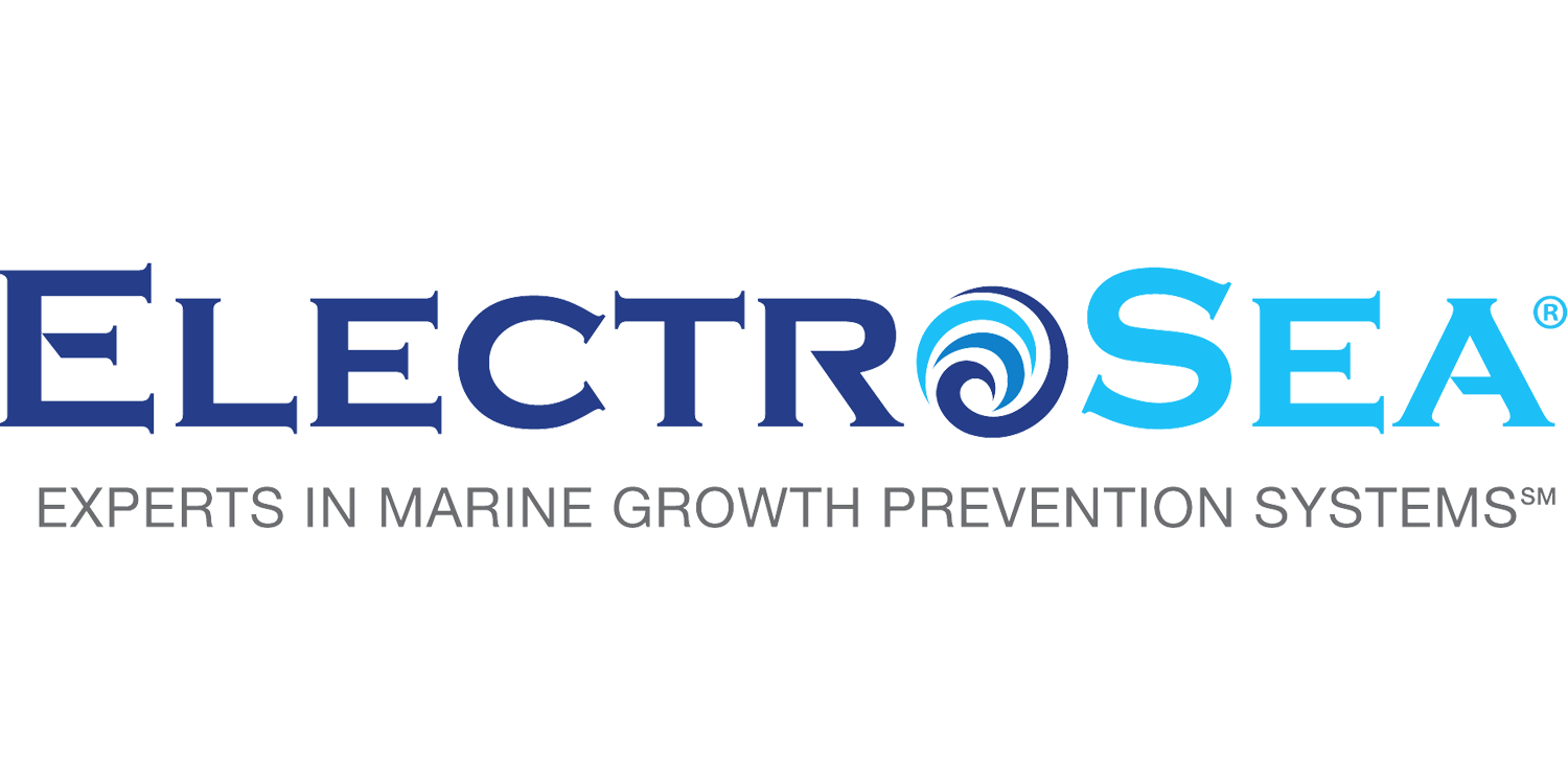 ElectroSea logo with the tagline "Experts in Marine Growth Prevention Systems"