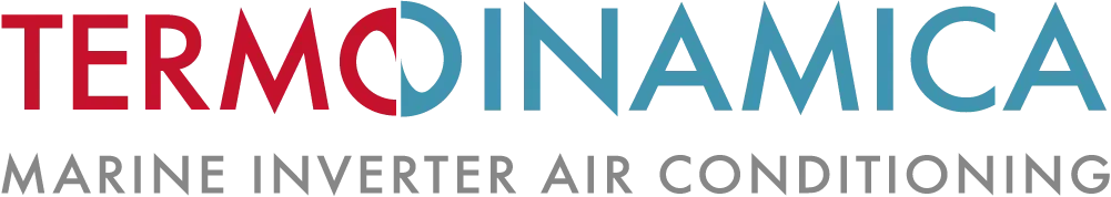 Logo of Termodinamica with stylized text in red, blue, and black colors.