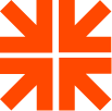 Founder Forum logo, stylized orange icon with 4 arrows pointing to the centre