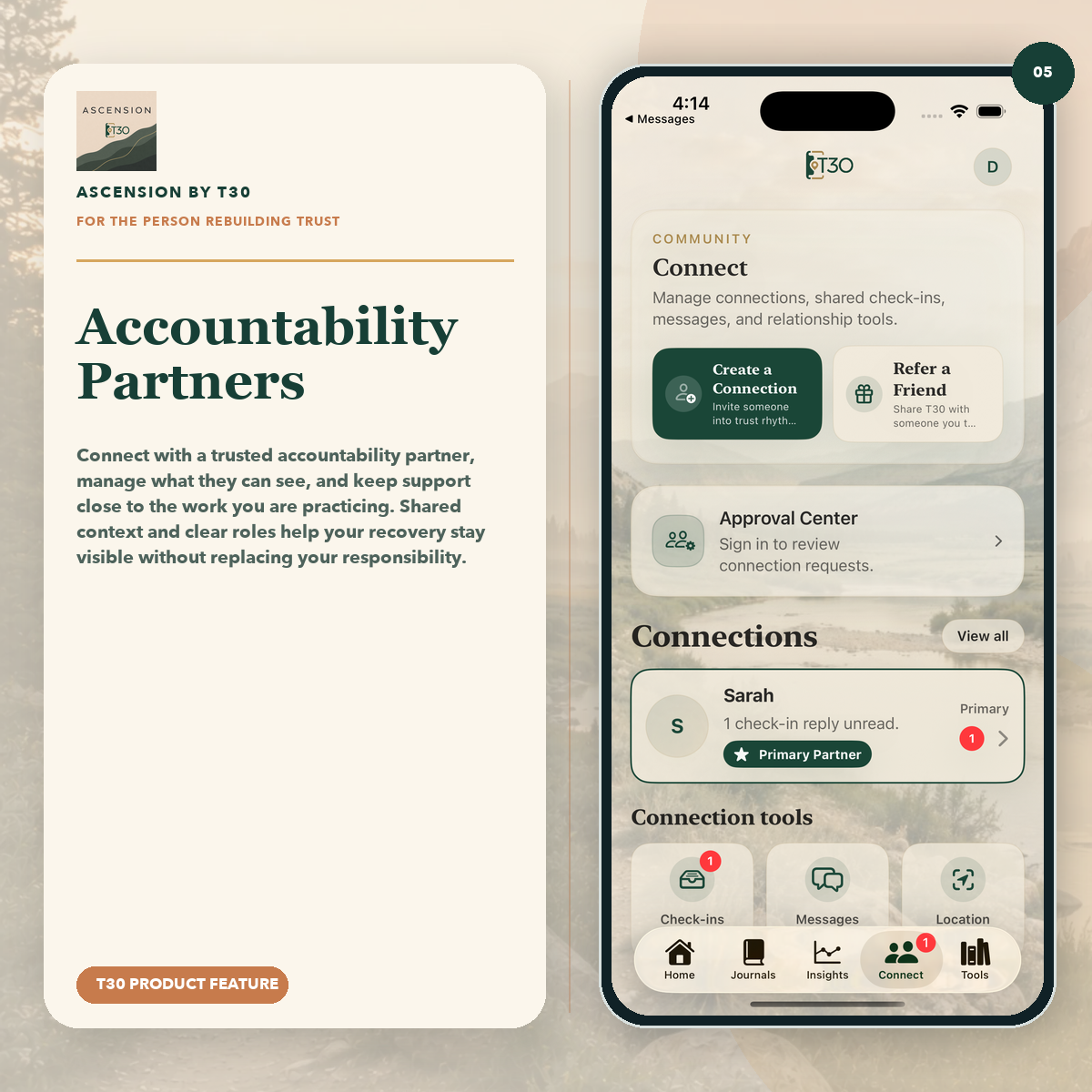 Ascension accountability partner feature preview