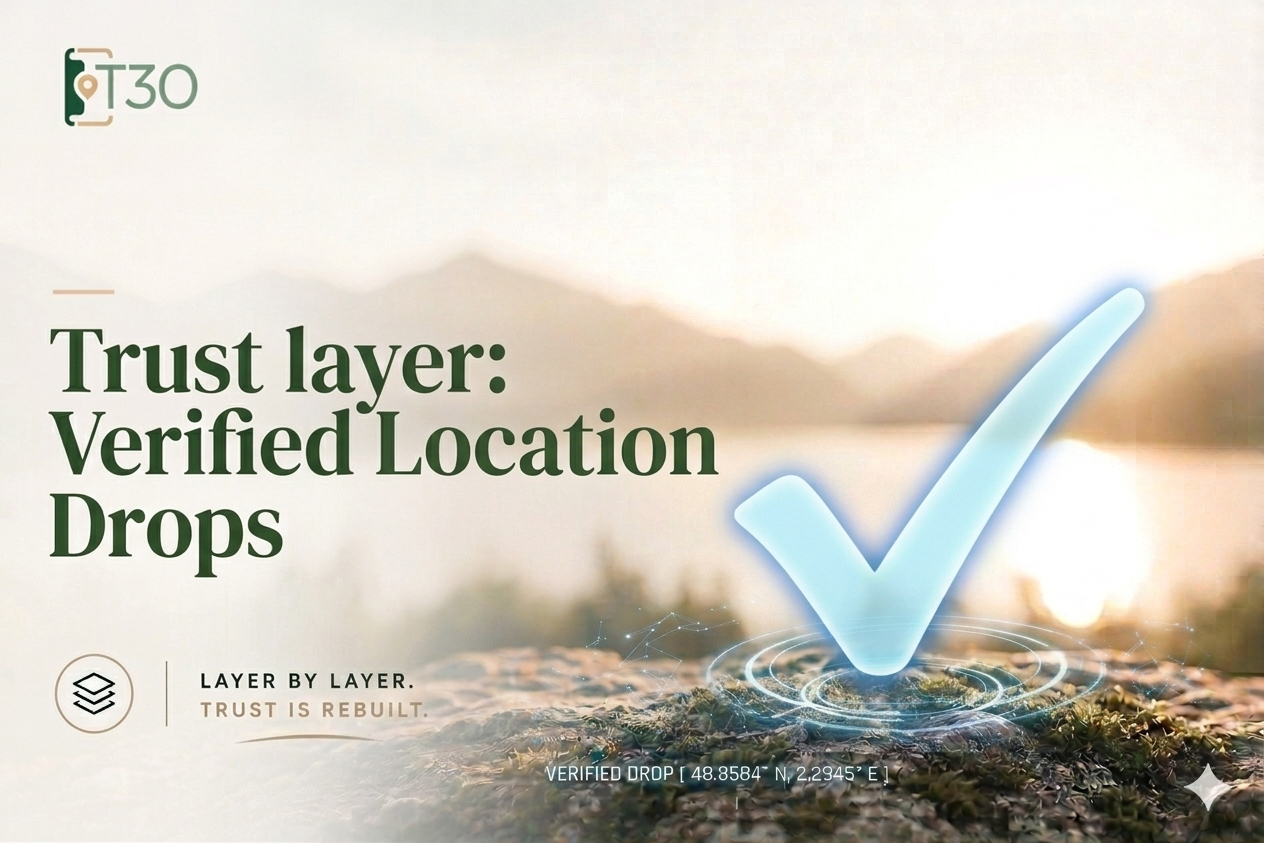 Trust Layer: Verified Location Drops 