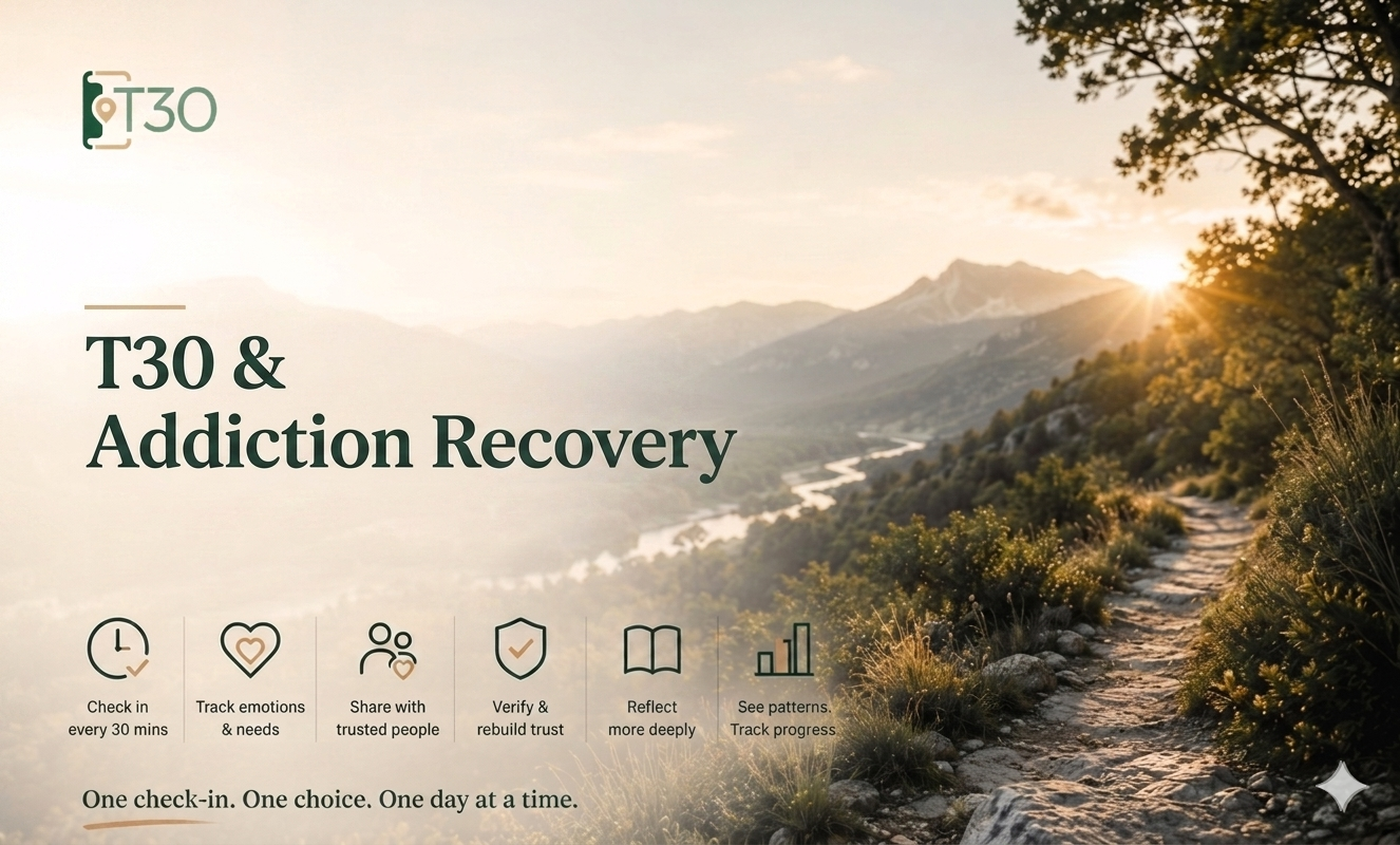 How T30 Journal Supports Addiction Recovery