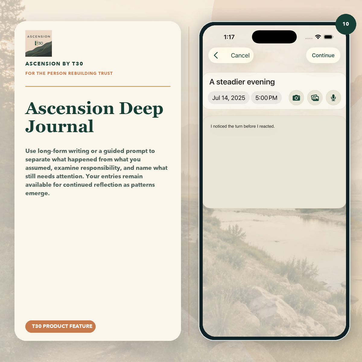 Ascension Deep Journal in the Atelier theme