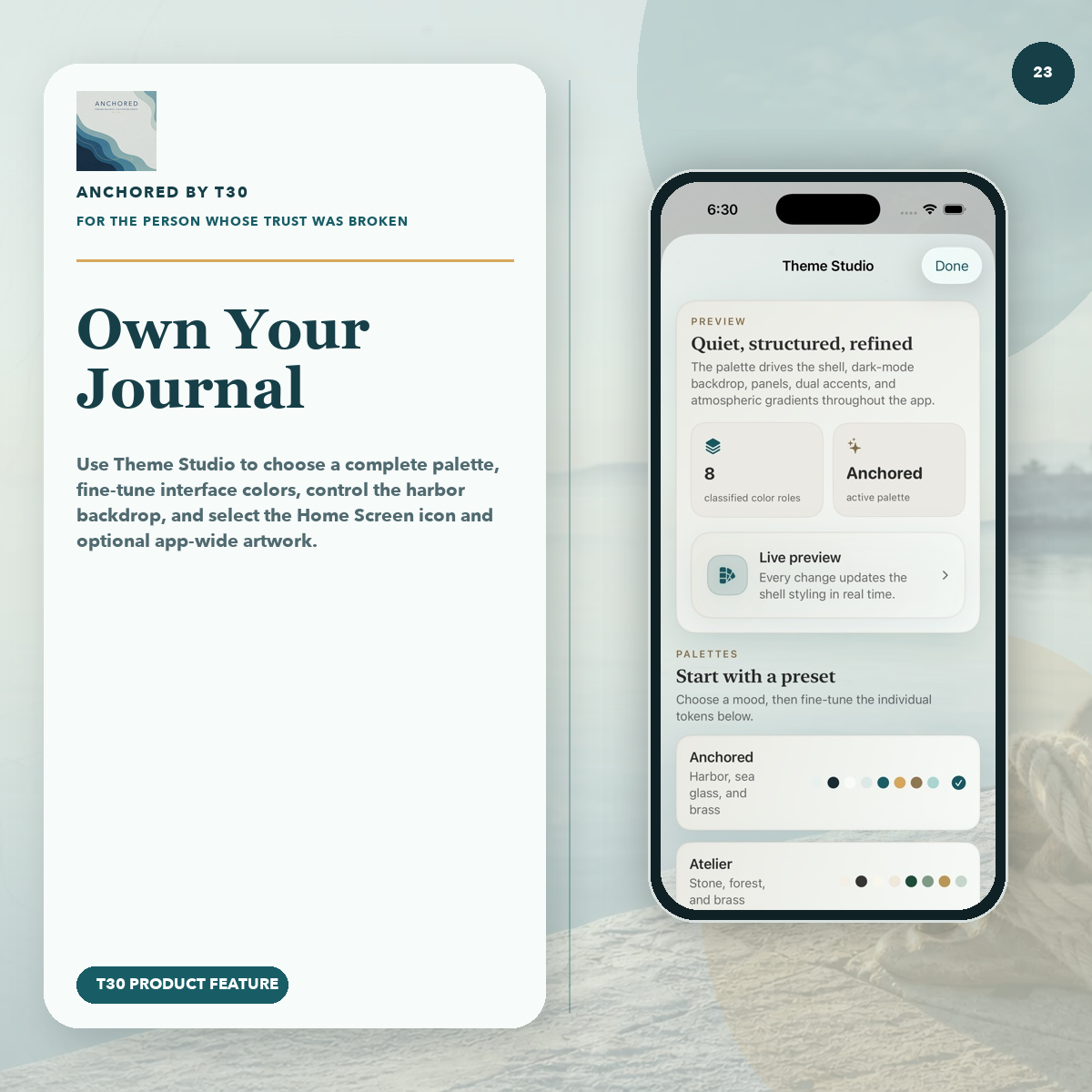 Own Your Journal