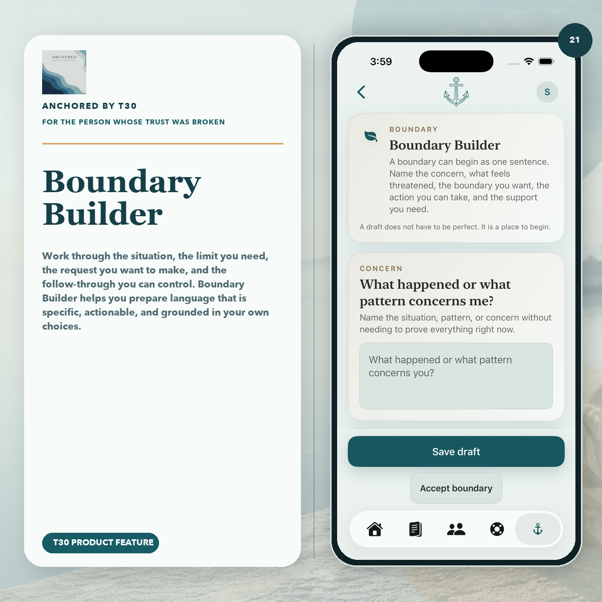 Anchored Boundary Builder feature preview