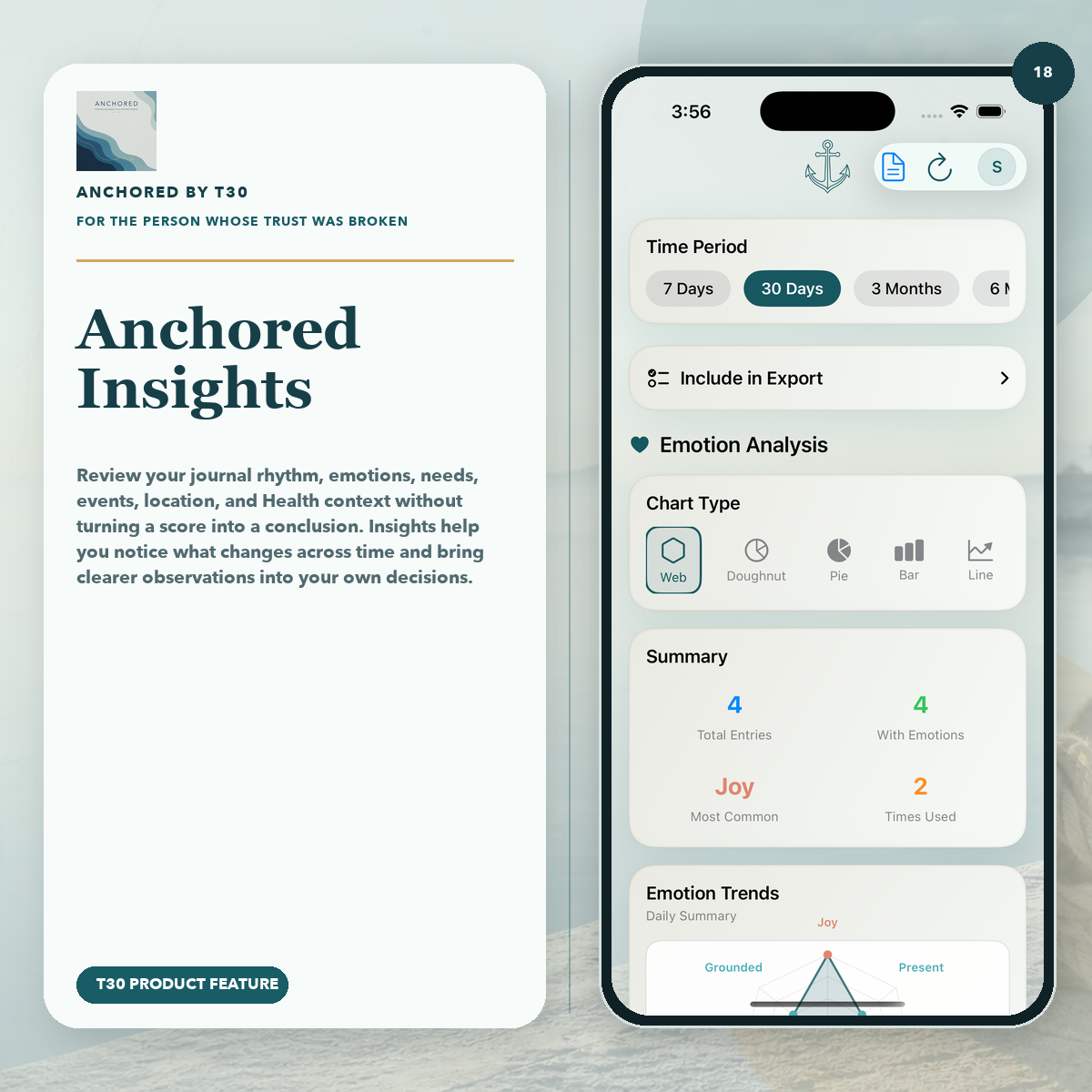 Anchored Insights in the Anchored theme