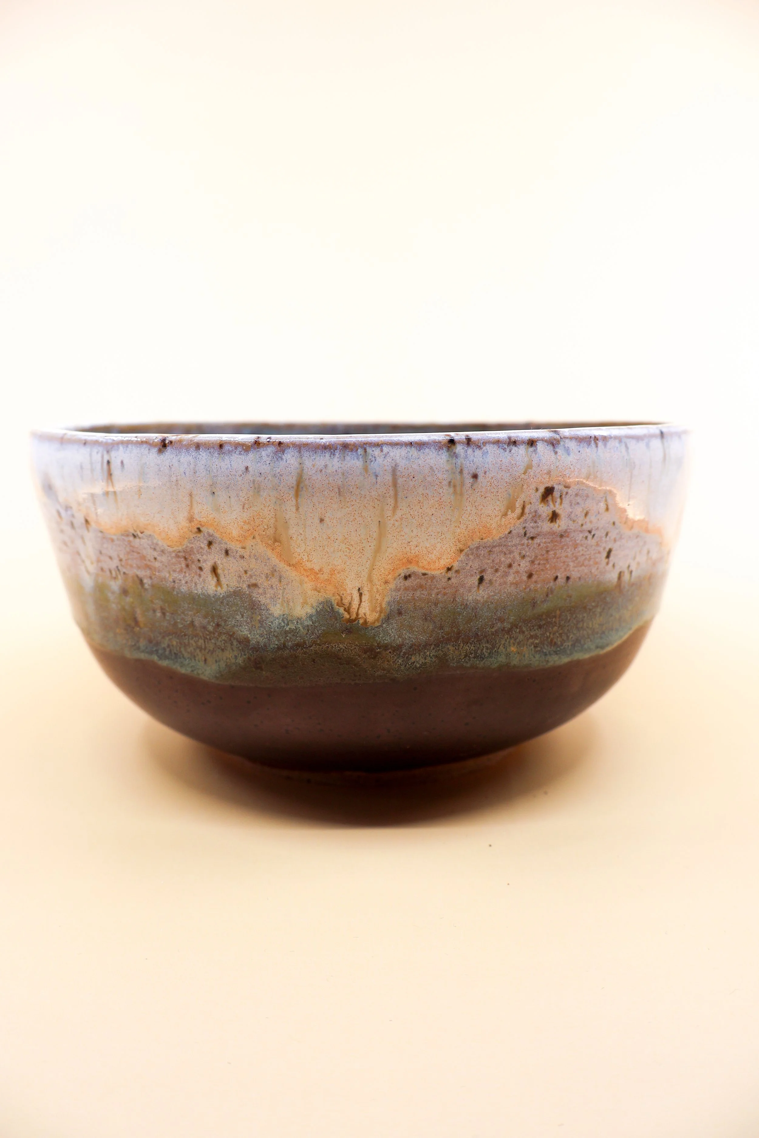 Birch Walnut Sky Bowl