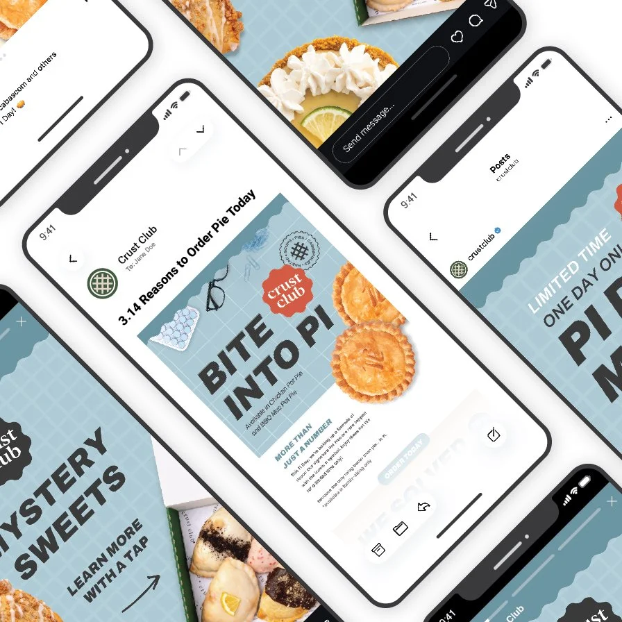 Crust Club Pi Day Campaign