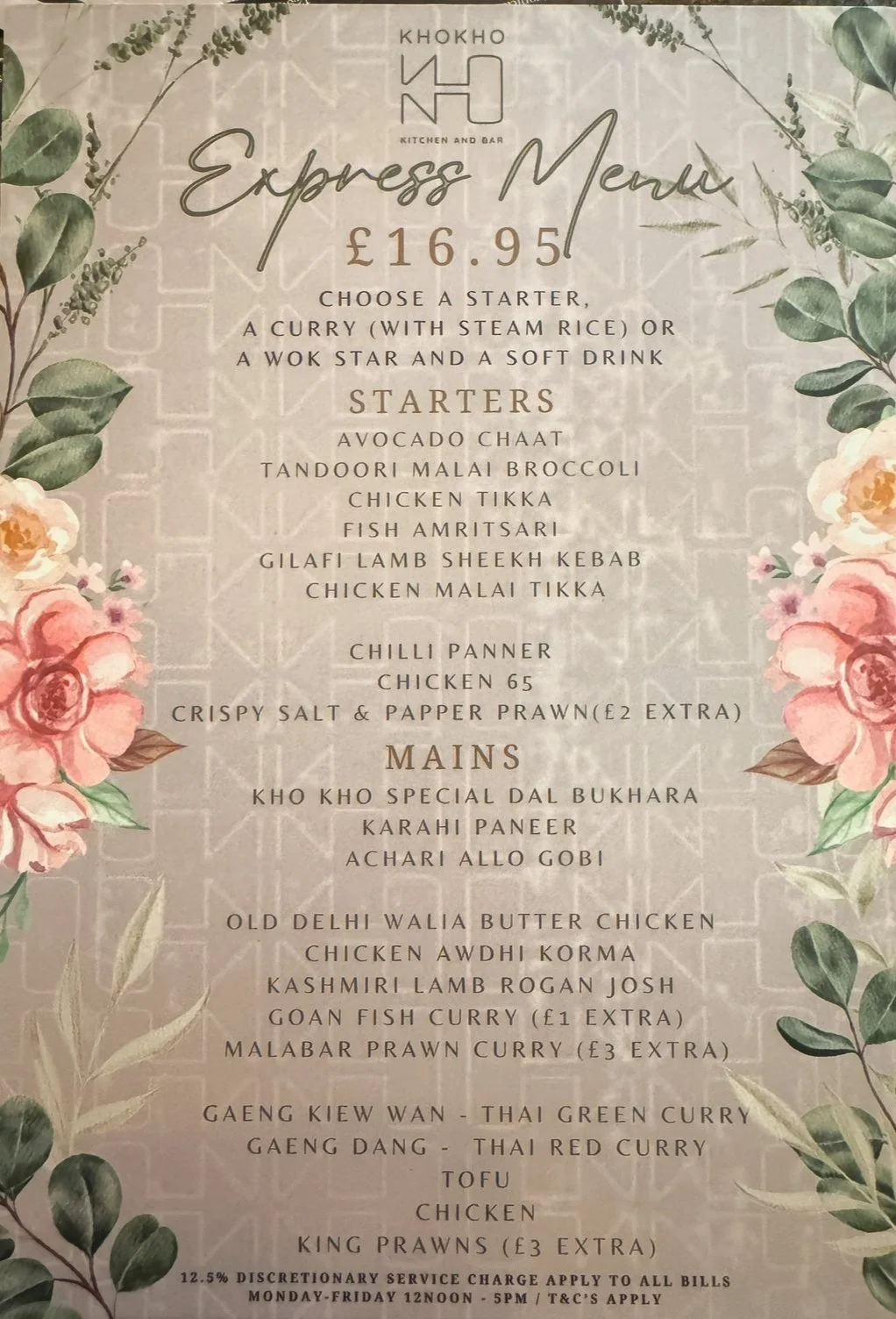 Express menu deal kho kho