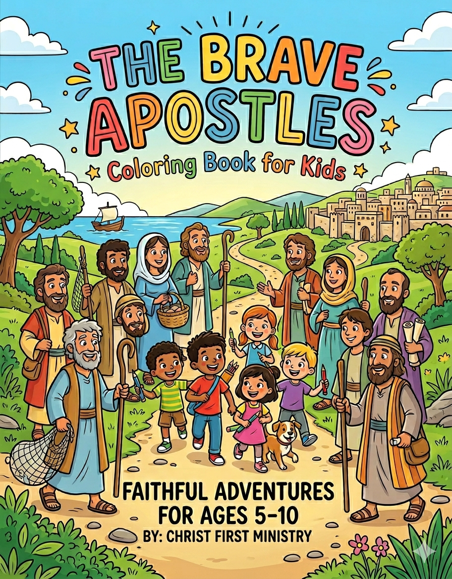 The Brave Apostles: Coloring Book