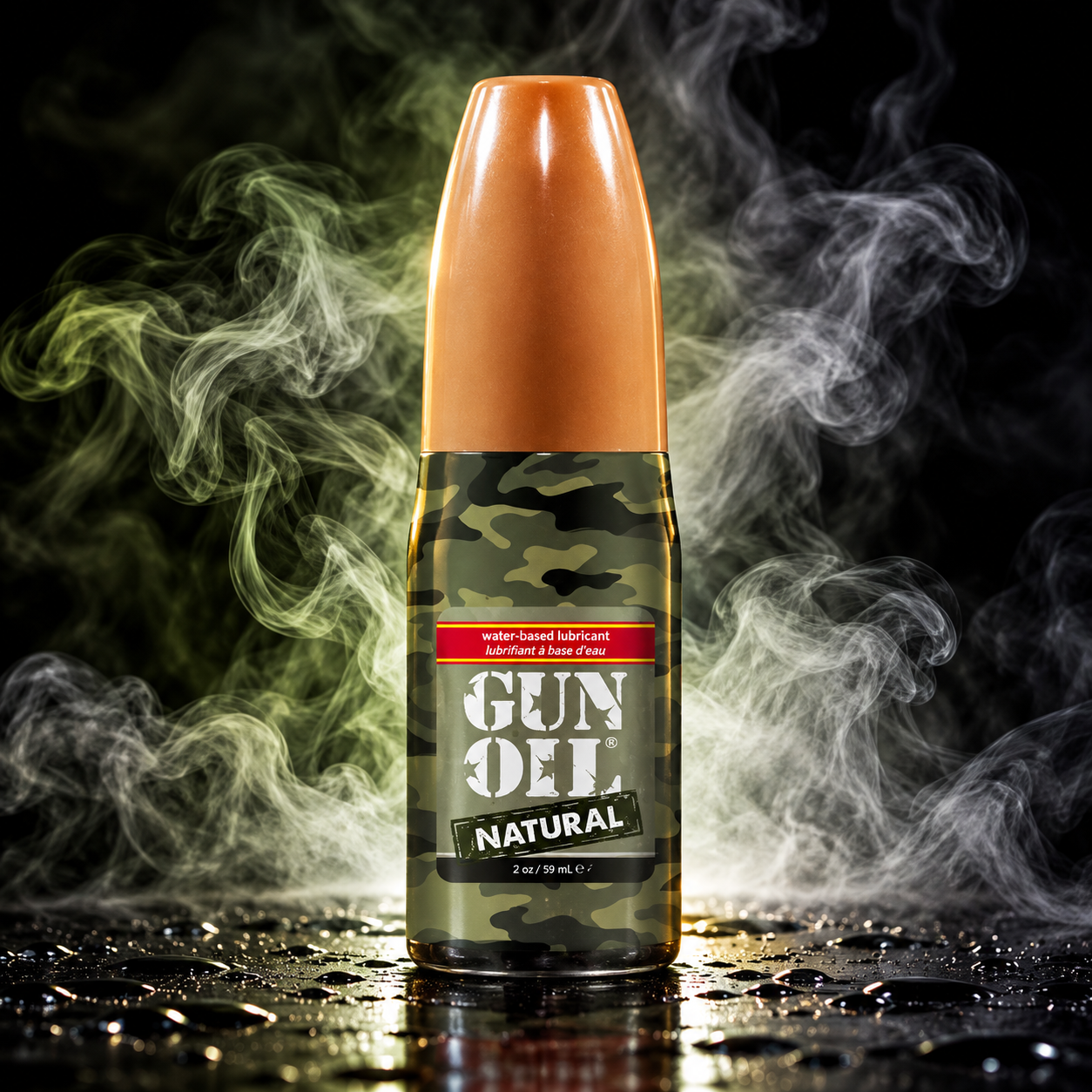GUN OIL Natural 2 oz Water-Based Lube
