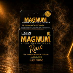 Trojan Magnum Raw Condoms pack of 3