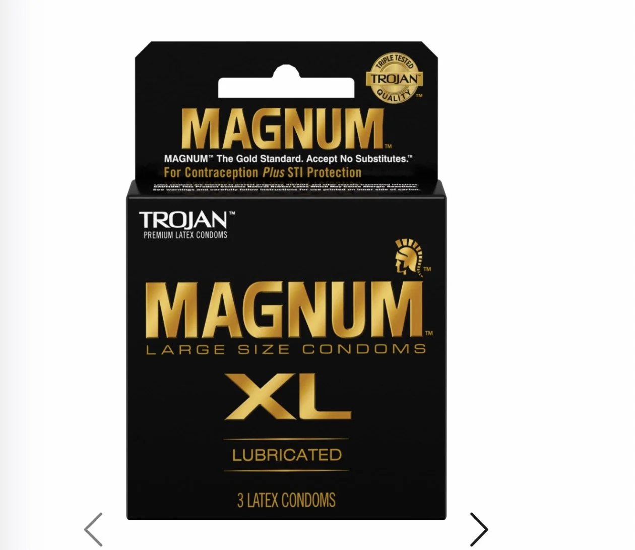 Magnum Large Size XL Condoms