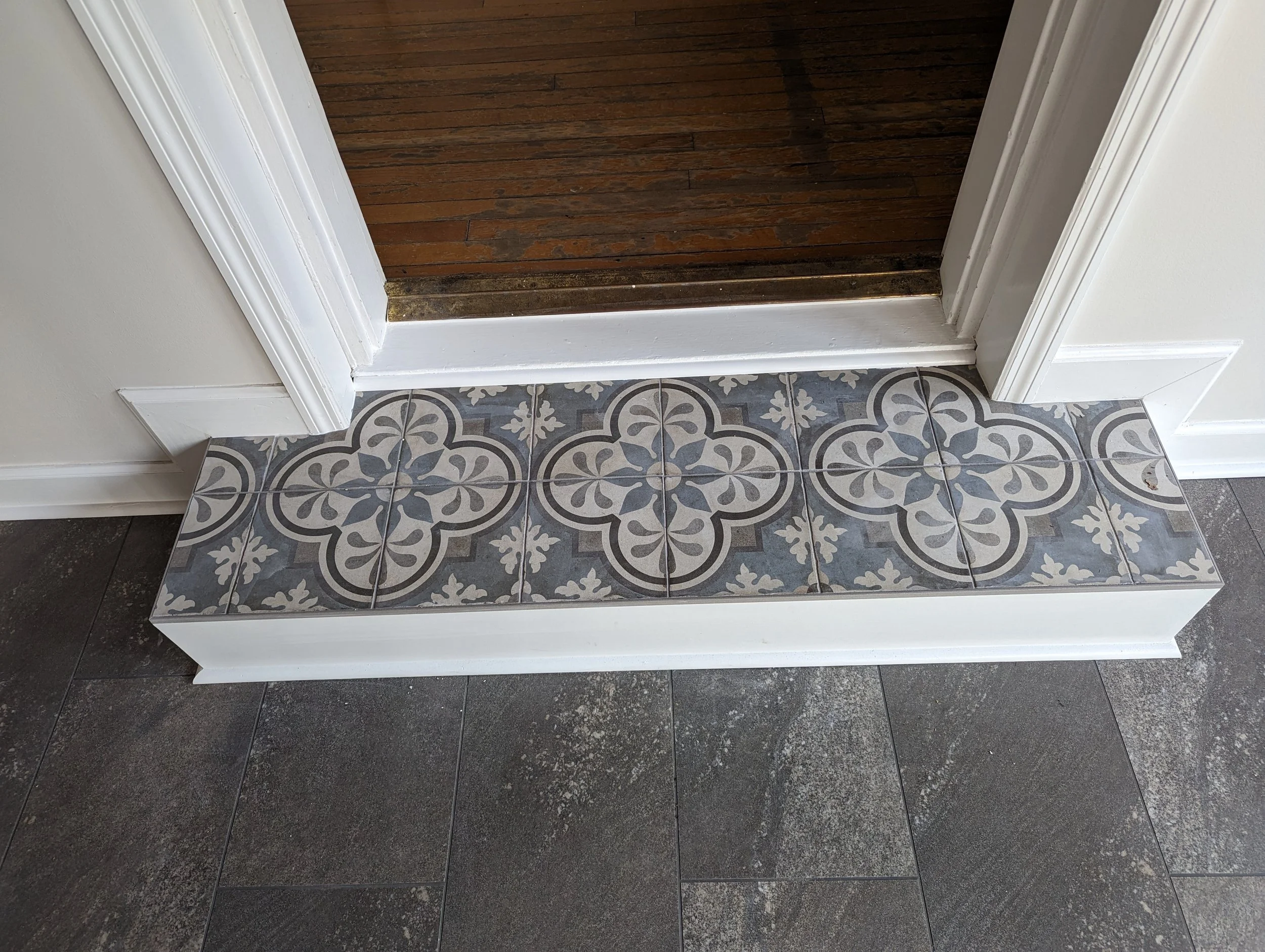 Sunroom Repairs, Luxury Vinyl Tile, Ceramic Tile