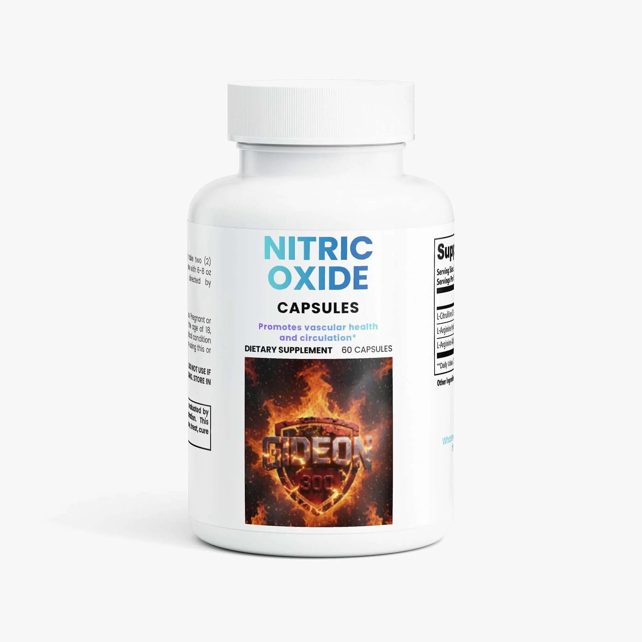 Nitric Oxide

Nitric Oxide is designed to support healthy circulation and muscle growth, making it a great addition to your fitness or wellness routine. The formula includes L-Arginine Alpha-Ketoglutarate, known for its ability to promote normal bloo