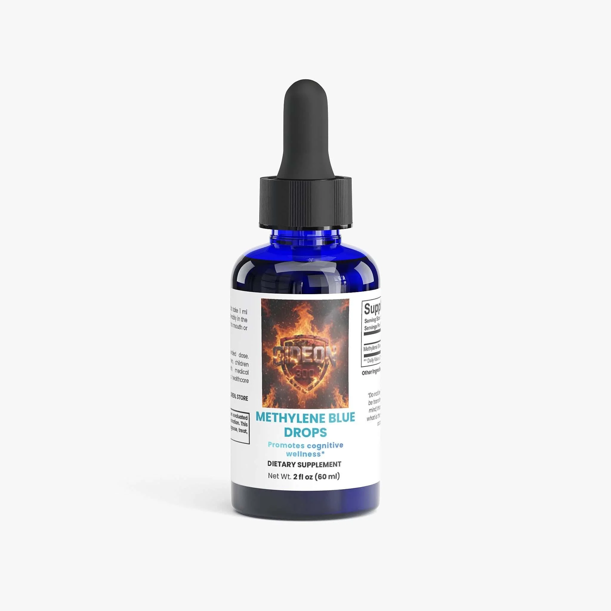Methylene Blue Drops

Methylene Blue Drops are formulated to support normal cellular energy and cognitive wellness. Each serving delivers 10 mg of Methylene Blue Powder, an ingredient studied for its role in promoting healthy mitochondrial function a