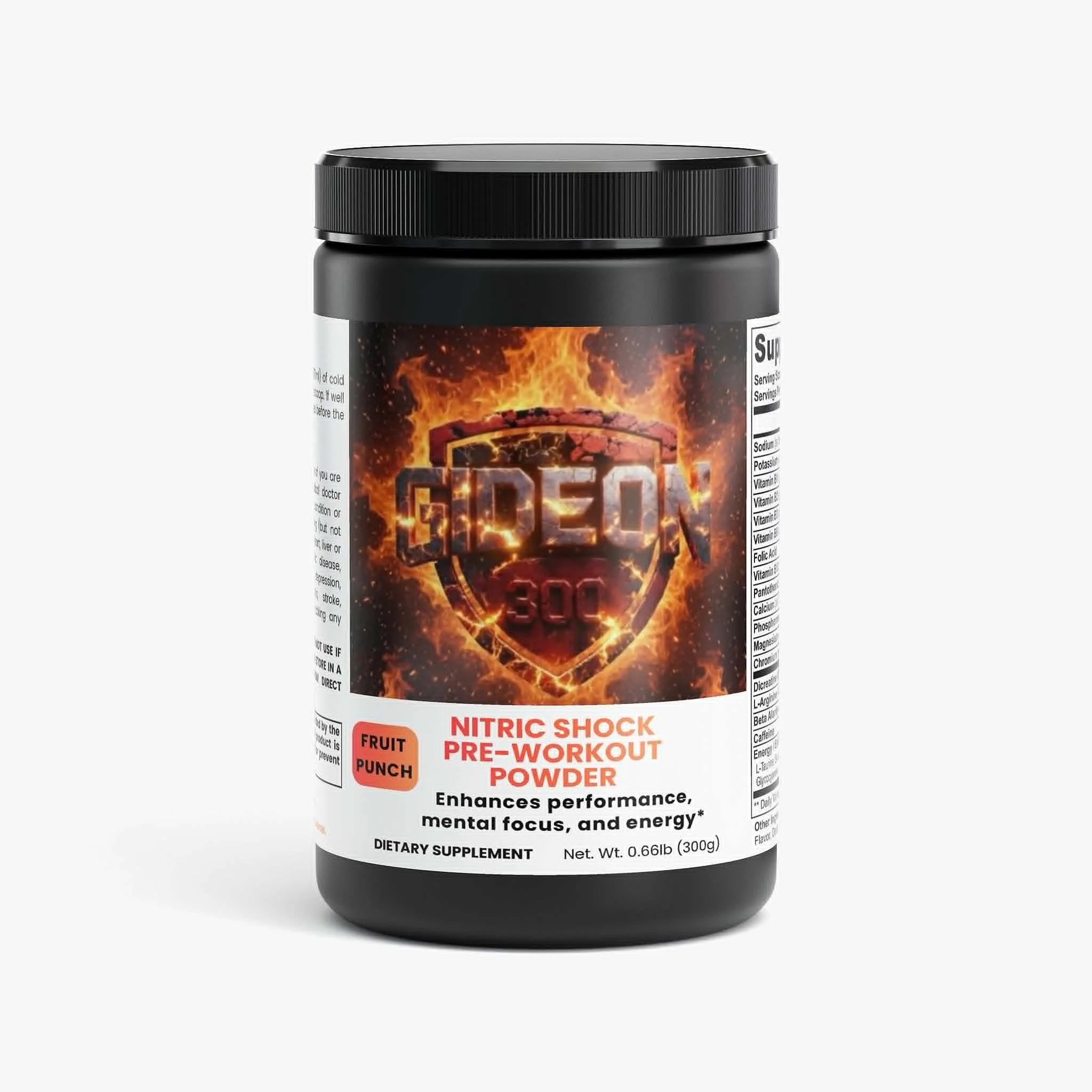 Nitric Shock Pre-Workout Powder (Fruit Punch)

Because we have so much going on in our lives, we frequently have to work out in the morning or after a hard day at work. Even if you want to make the most of your time in the gym, it can be challenging 
