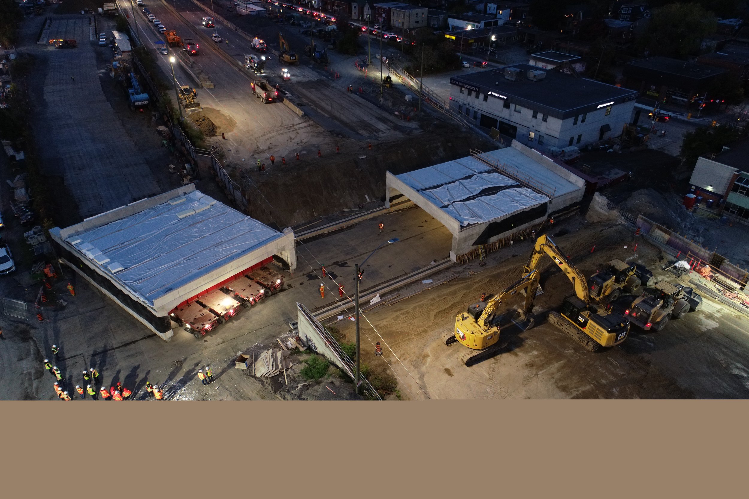 Percy RBR - Eastbound Bridge Installation
