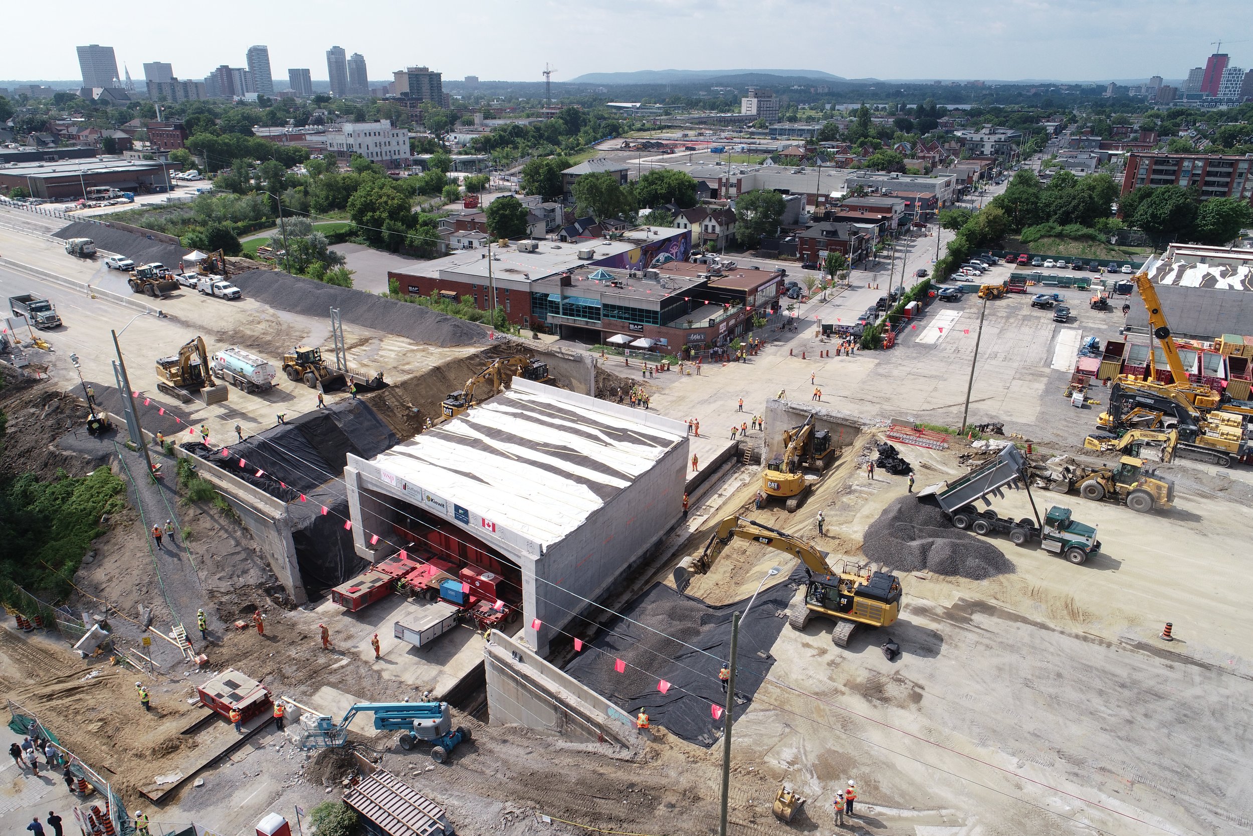 Preston RBR - Bridge Installation In Progress
