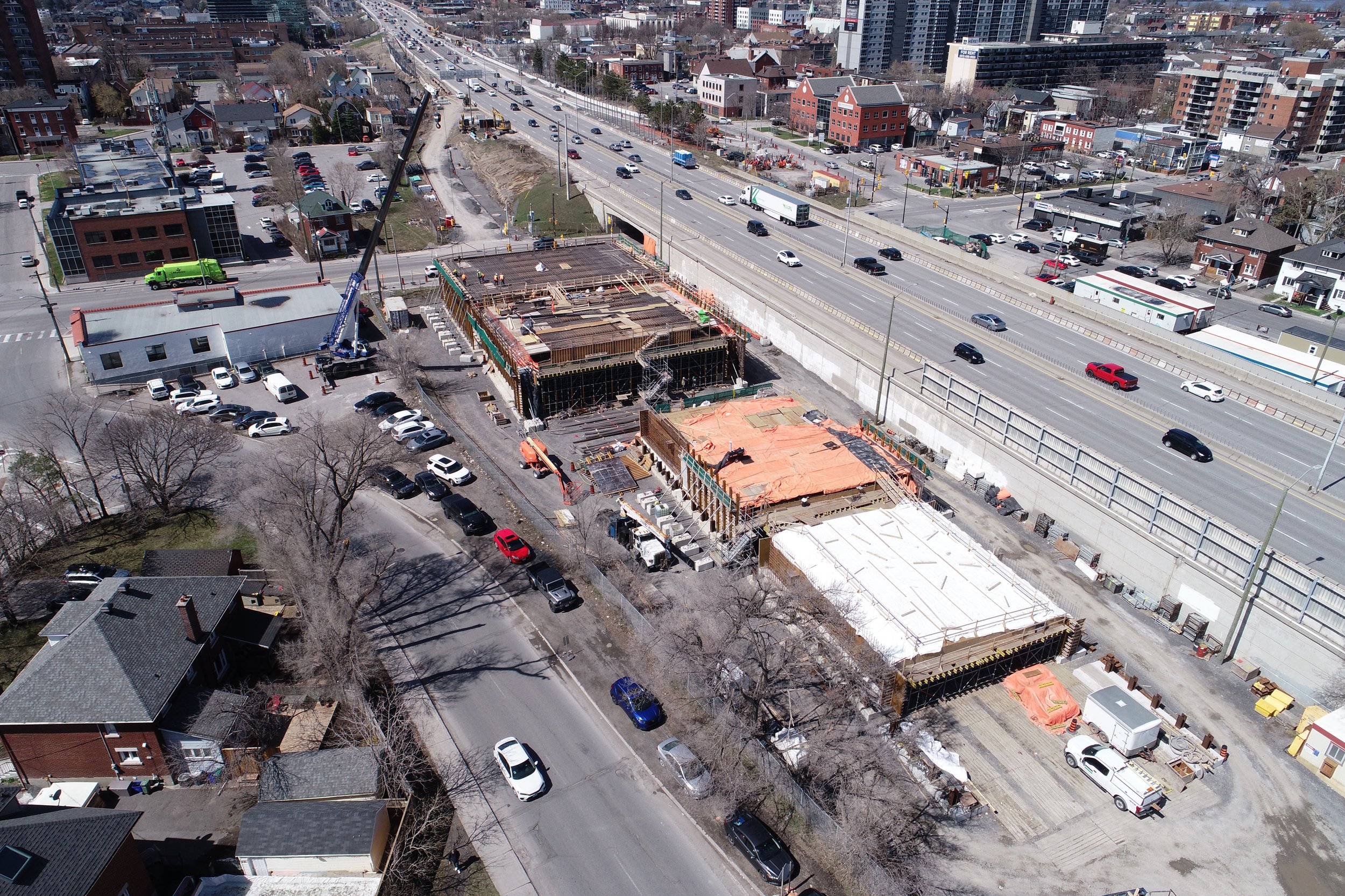Progress on the future Hwy417 structures