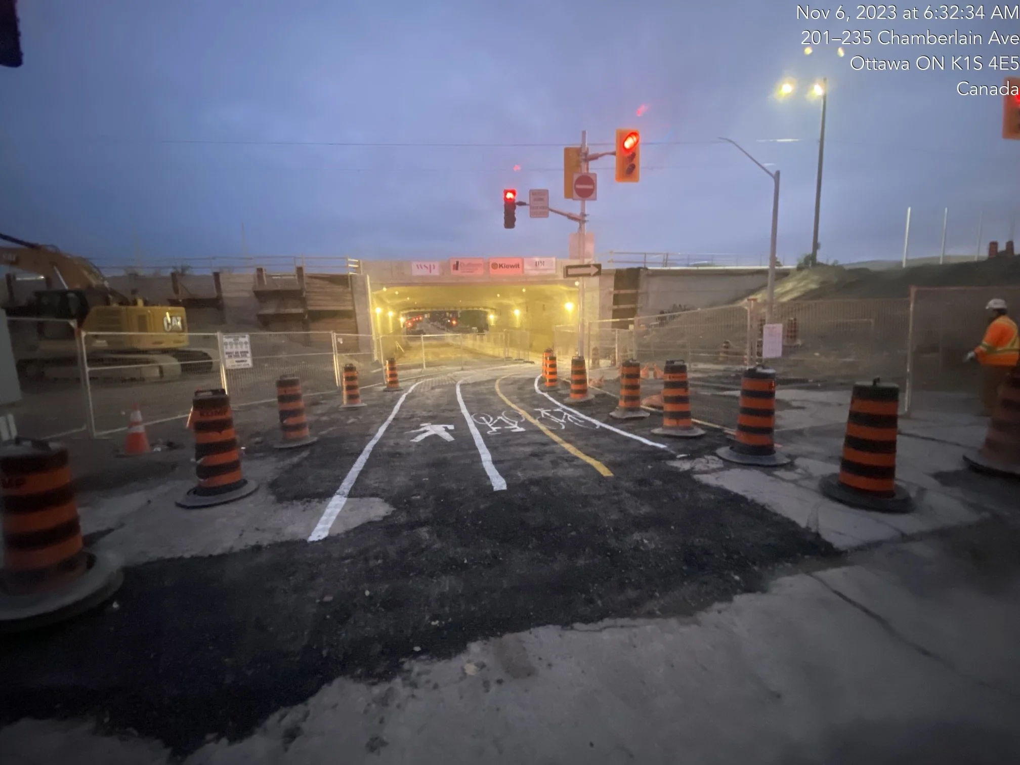 Percy Street Pedestrian & Cyclist Reopening