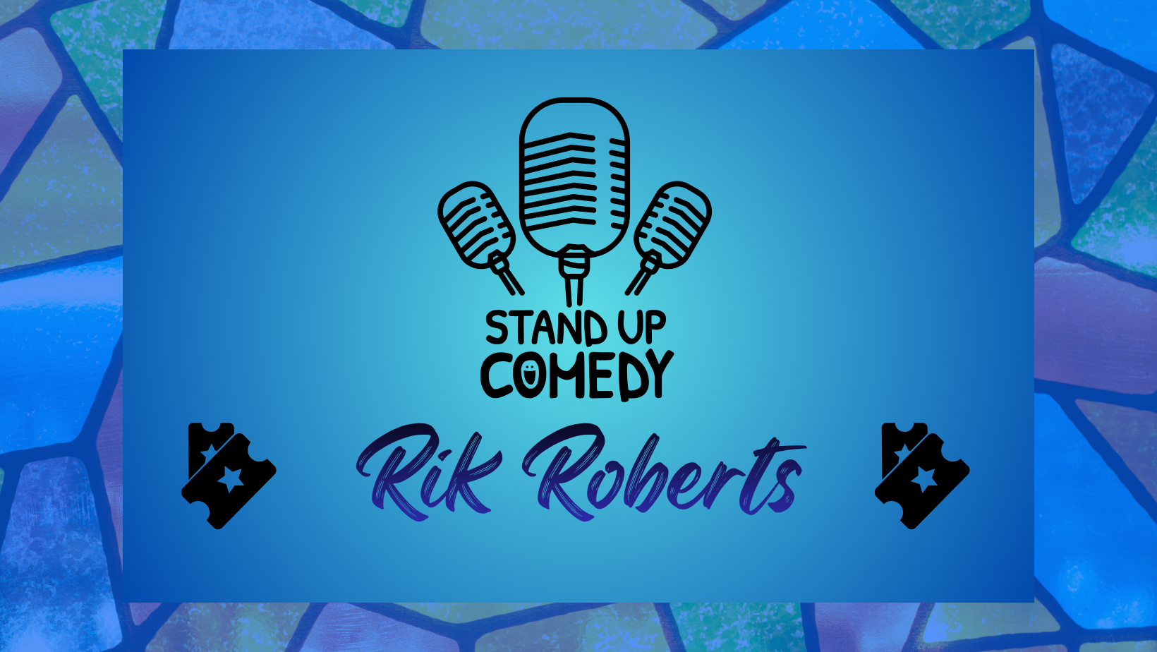 Comedian Rik Roberts