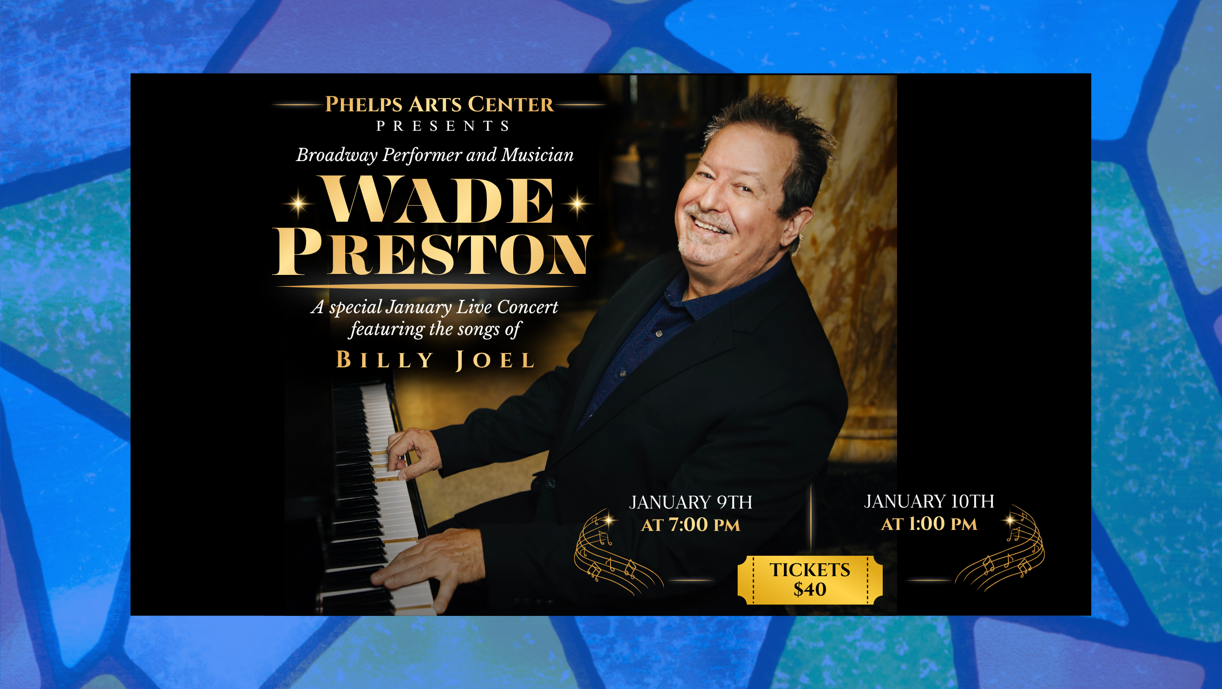 Broadway Performer Wade Preston