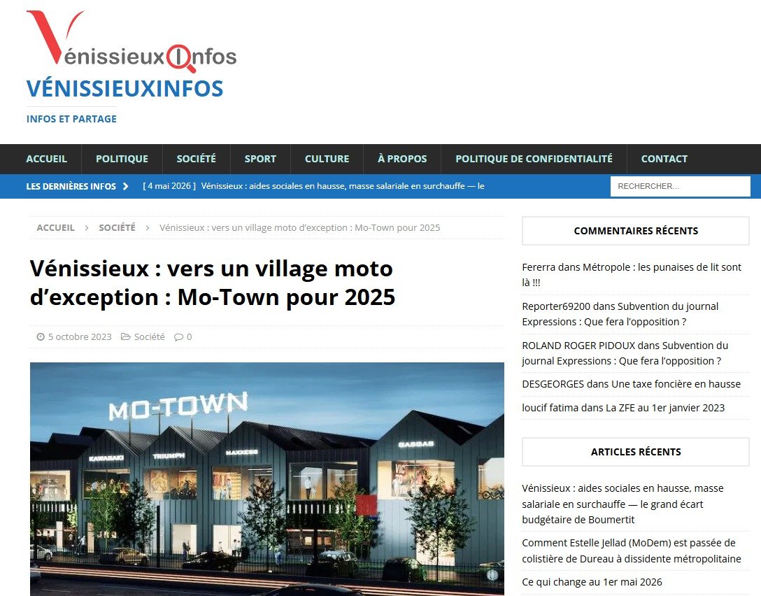 Venissieux Infos - 5 oct. 2023