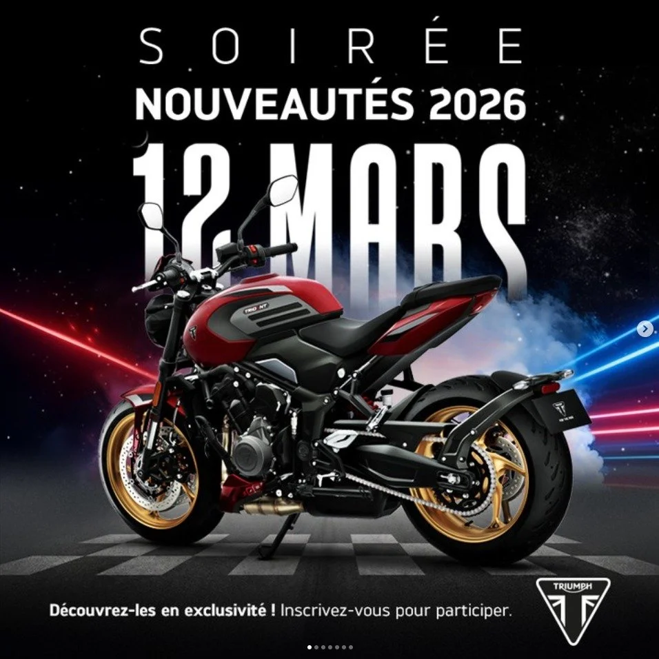 Triumph Lyon - Soirée Nouveauté 2026