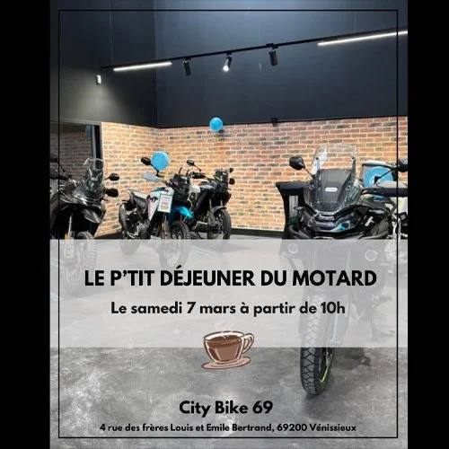 CityBike 69 - Le P’tit Dej du Motard