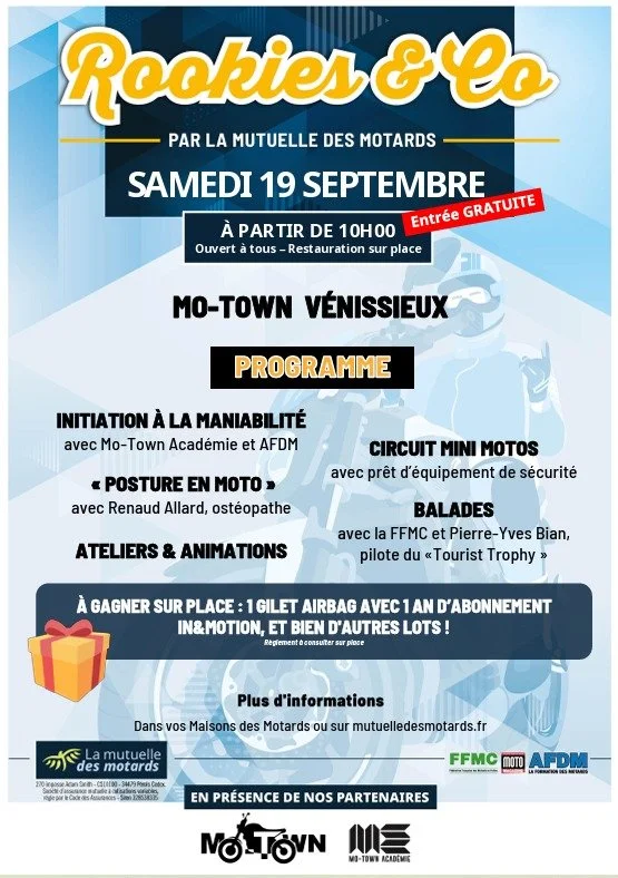 Mutuelle des Motards - Lyon Sud - Rookies &amp; Co