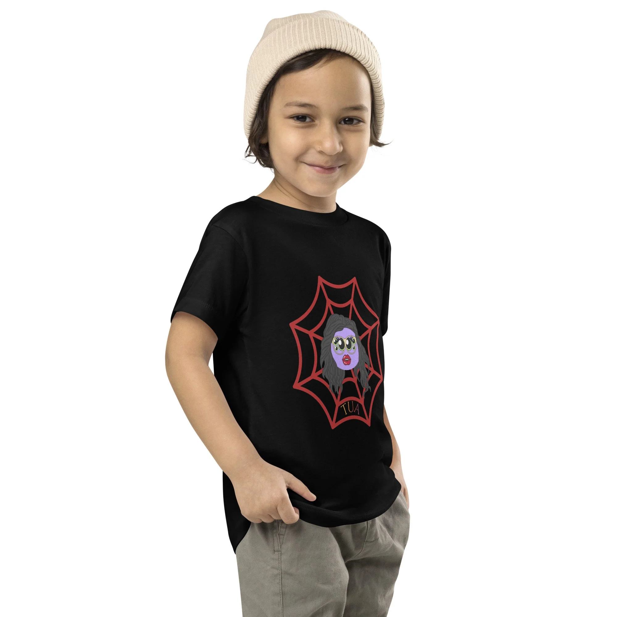 Arachni from The Upcycled Asylum Toddler Short Sleeve Tee