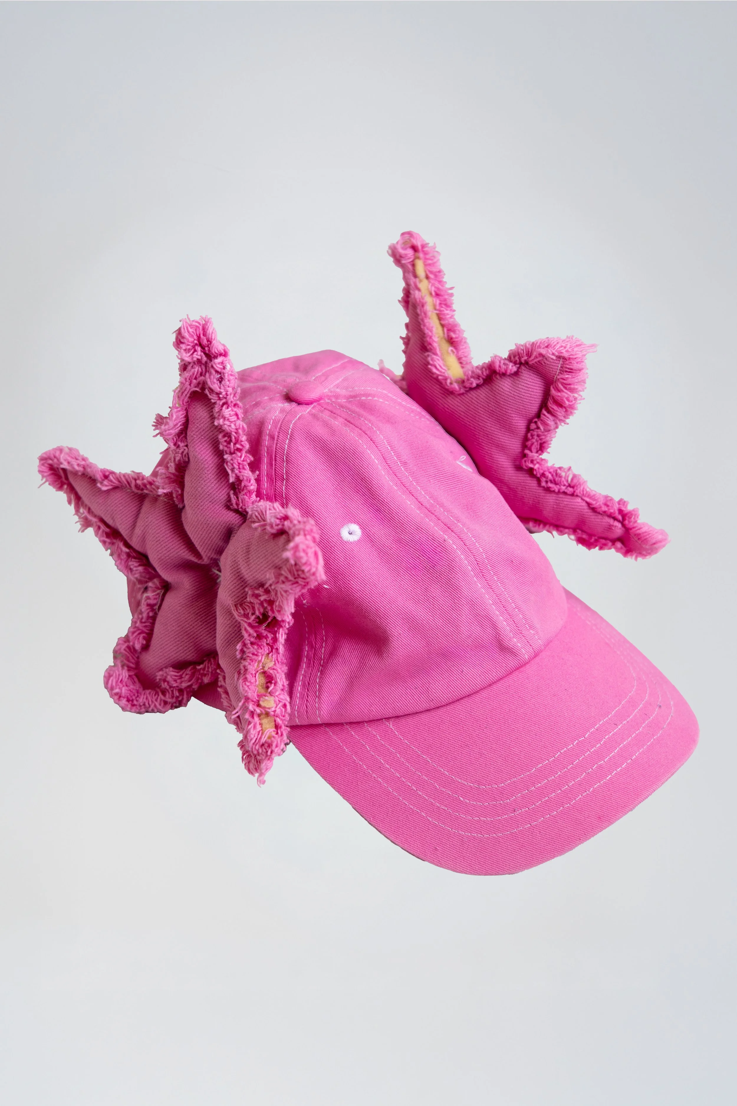 3D Pink Star cap
