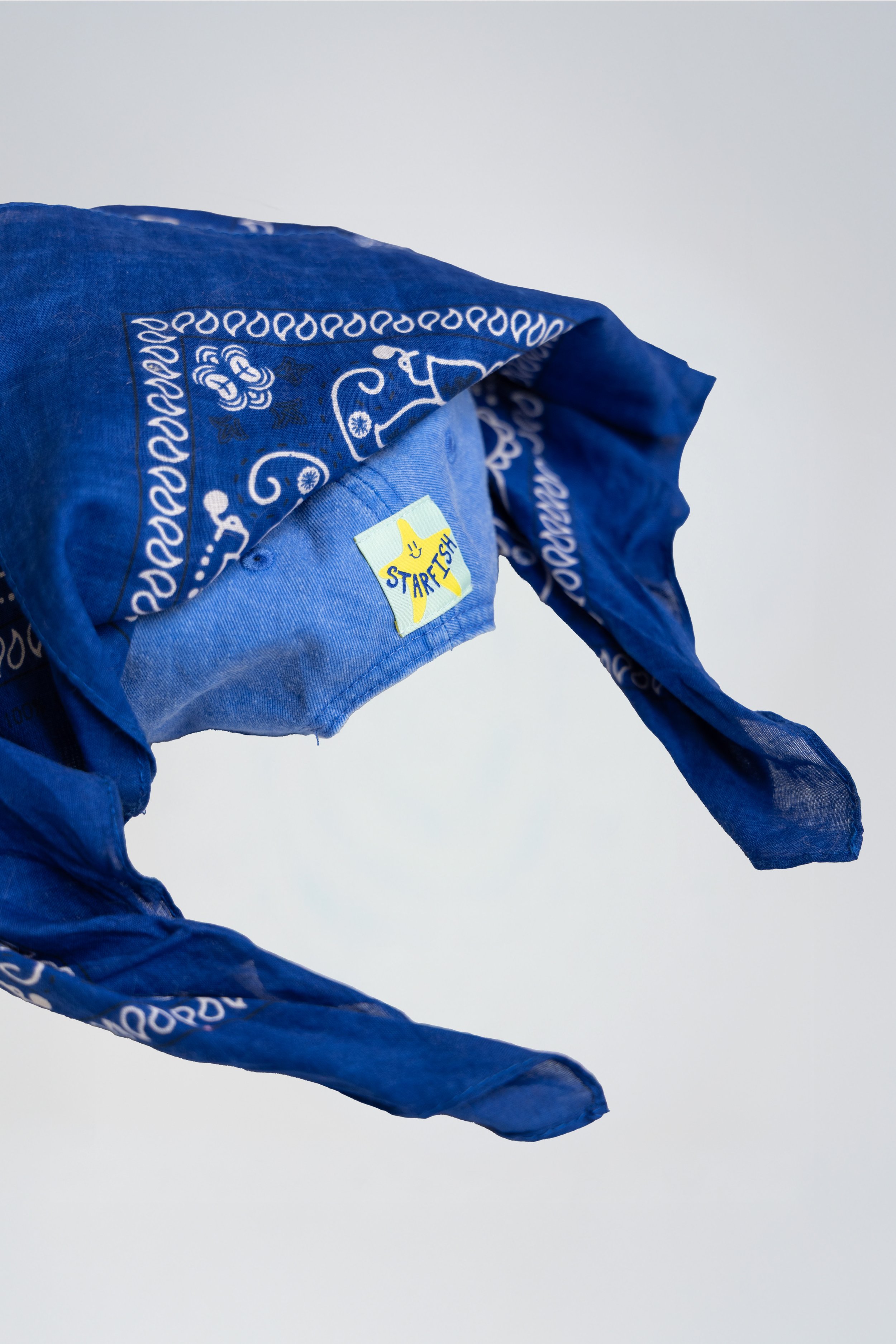 Dark Blue Bandana Cap Detail.jpg