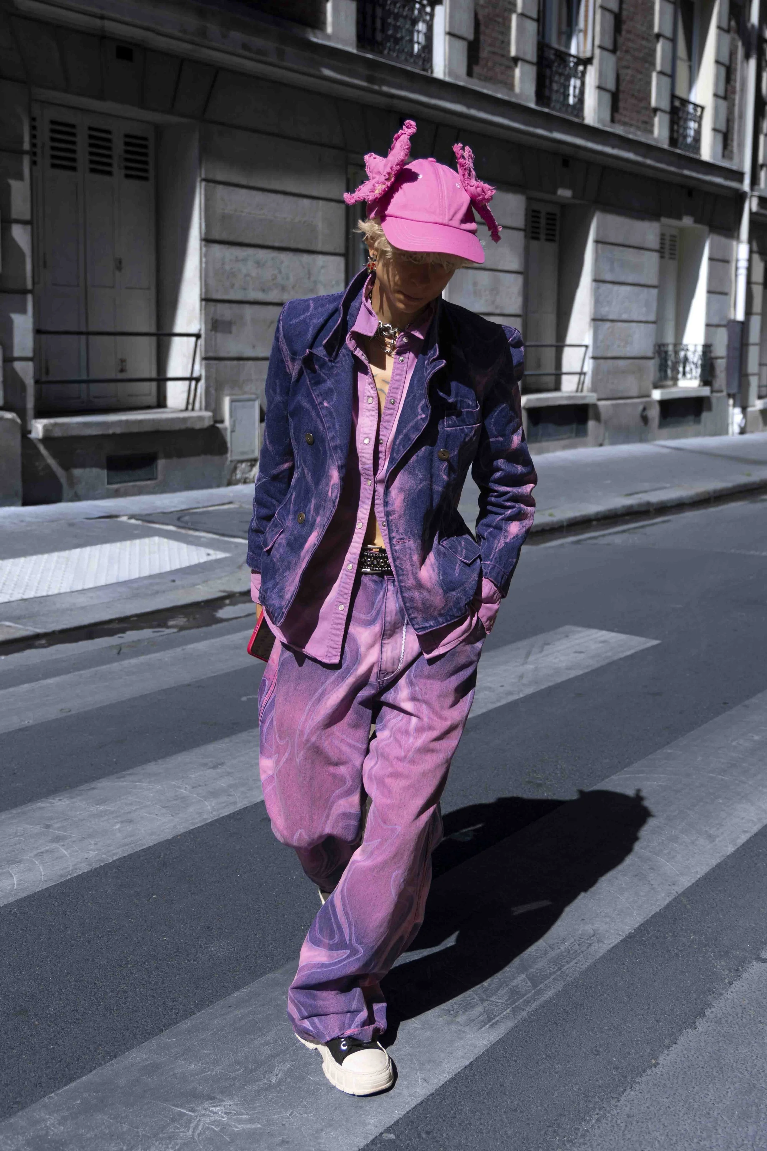 Streetstyle fashion photo Starfish clothes Paris