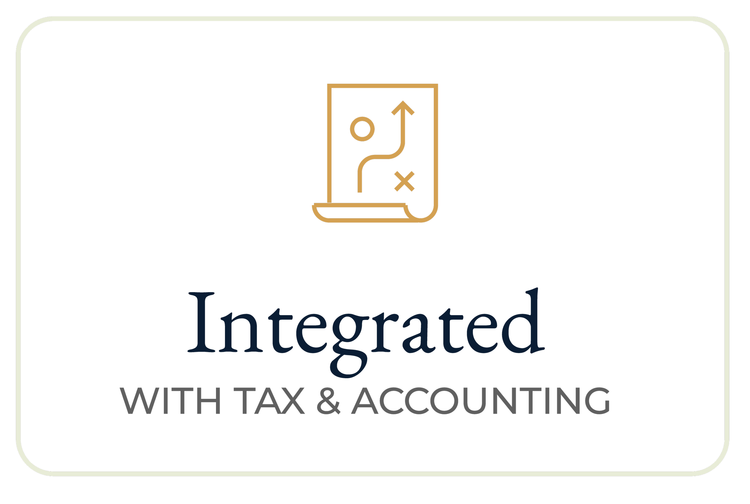Integrated: with tax and accounting