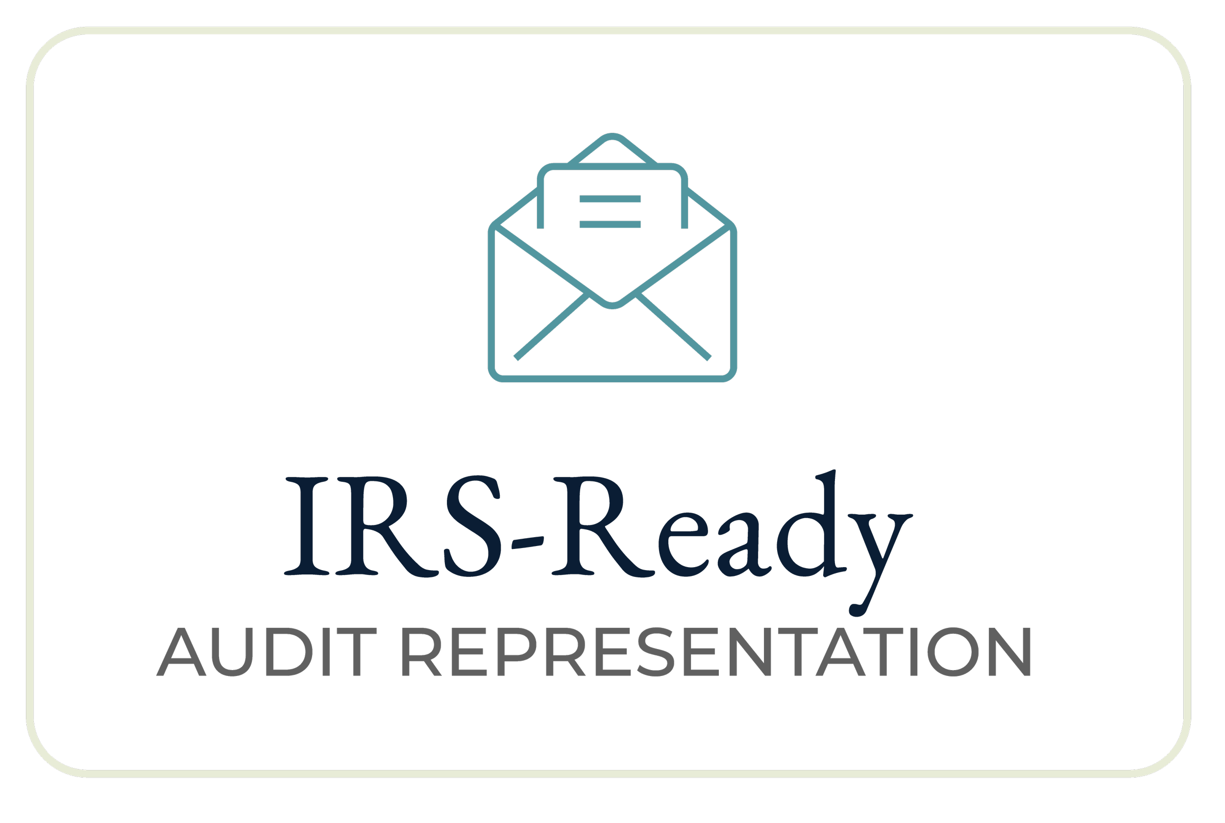 IRS-Ready: audit representation
