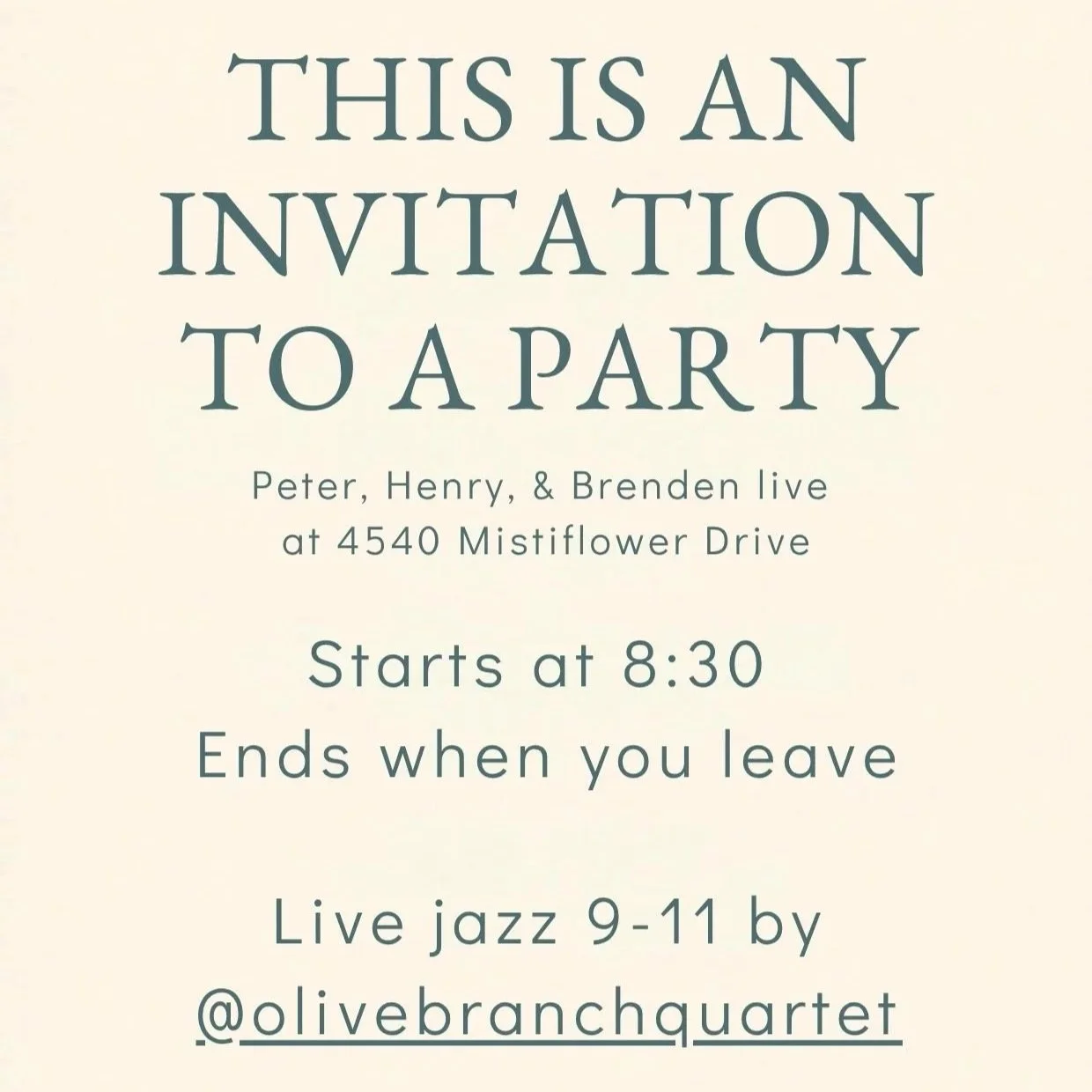 Private Party show. Attendance: 55