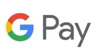 Google Pay logo with a colorful G and the word Pay