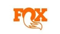 The FOX logo with a stylized fox tail integrated into the letter 'X'