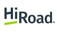 HiRoad logo with stylized text and a green underline.