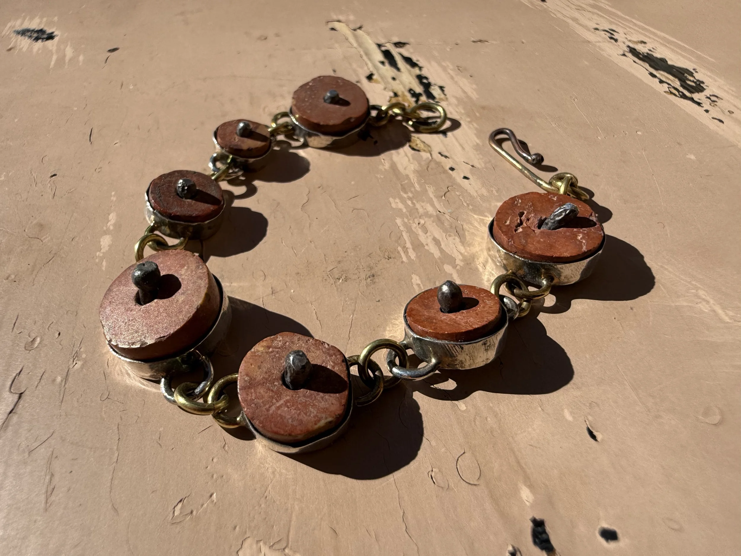Terracotta Bead Bracelet