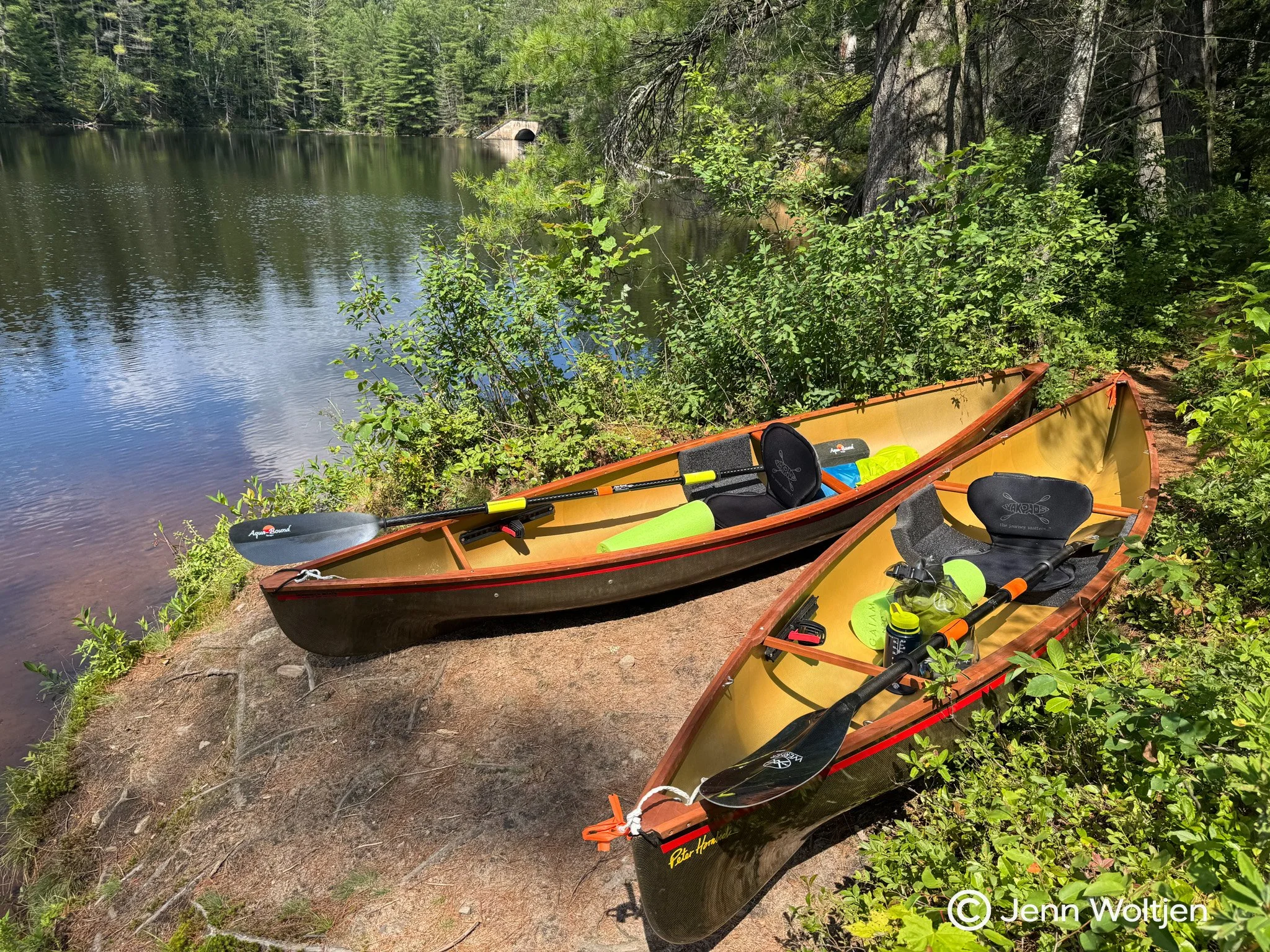 Launching near Rainbow Lake, Adirondacks 