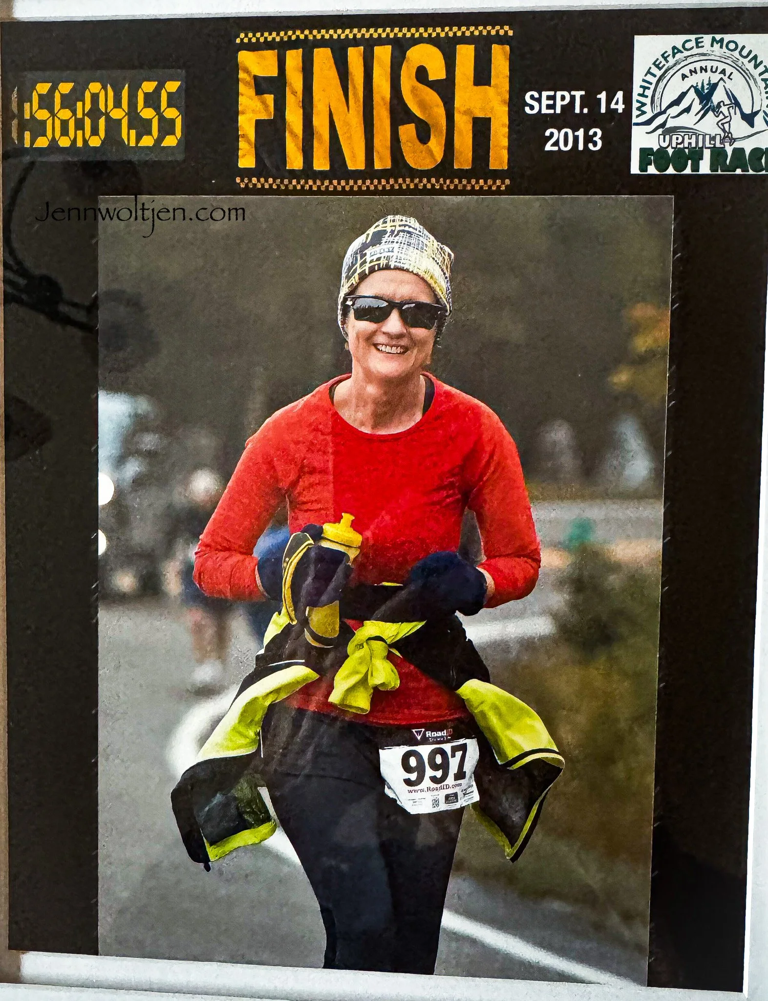 Whiteface Uphill Road Race Finish 
