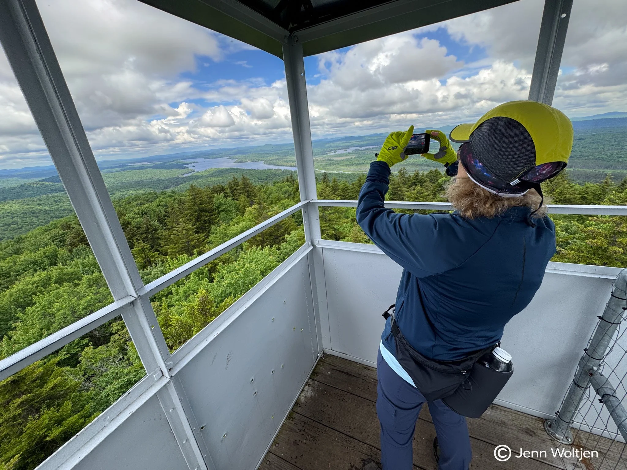Buck Mountain Fire Tower, Whitney Wilderness, Adirondacks 